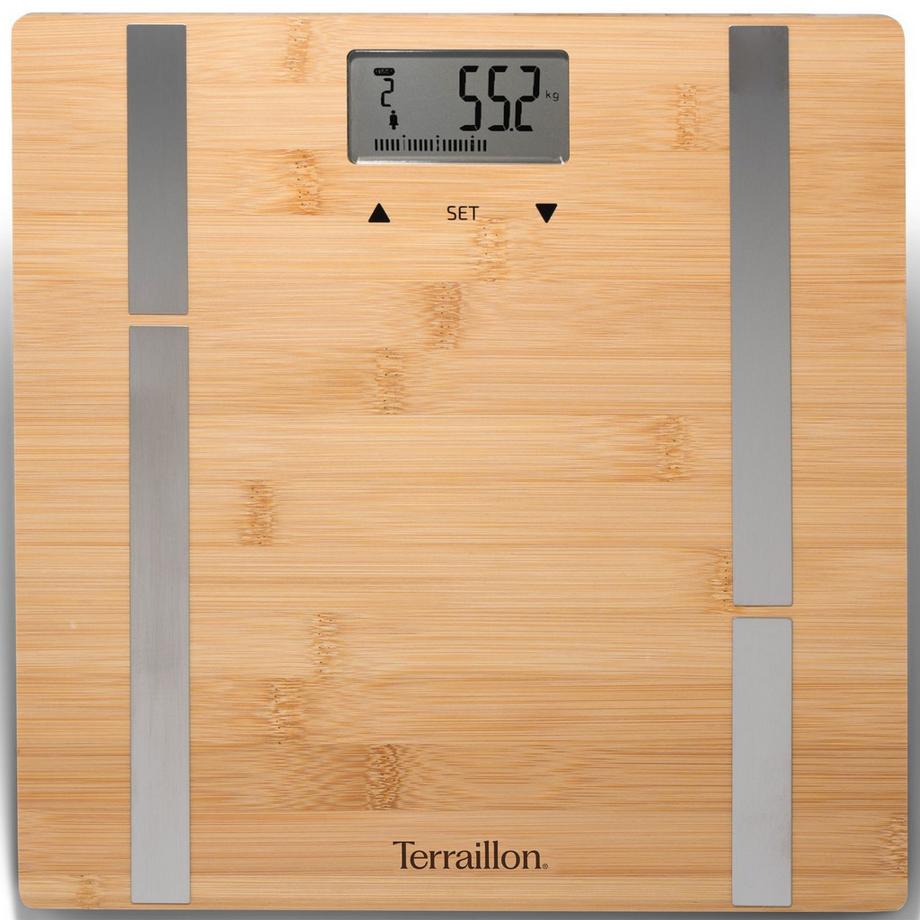 Terraillon  Personenwaage Bamboo Fit 