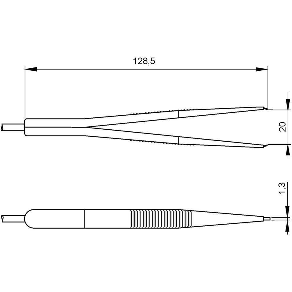 SKS Hirschmann  SKS Hirschmann TW 120 BAN Cavo di misura [Spina a banana 4 mm - Sonda] 1.20 m Nero, Rosso 1 pz. 