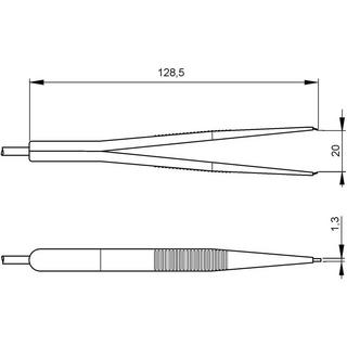 SKS Hirschmann  SKS Hirschmann TW 120 BAN Cavo di misura [Spina a banana 4 mm - Sonda] 1.20 m Nero, Rosso 1 pz. 