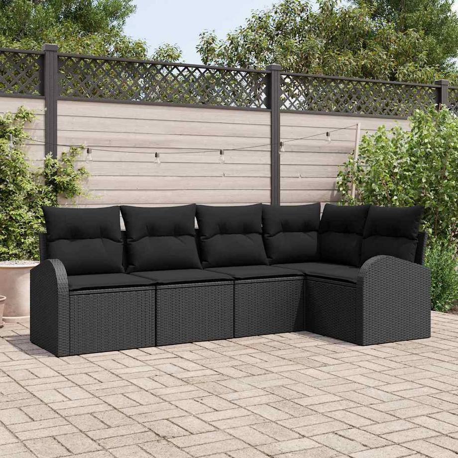VidaXL Divano da giardino Polyrattan  