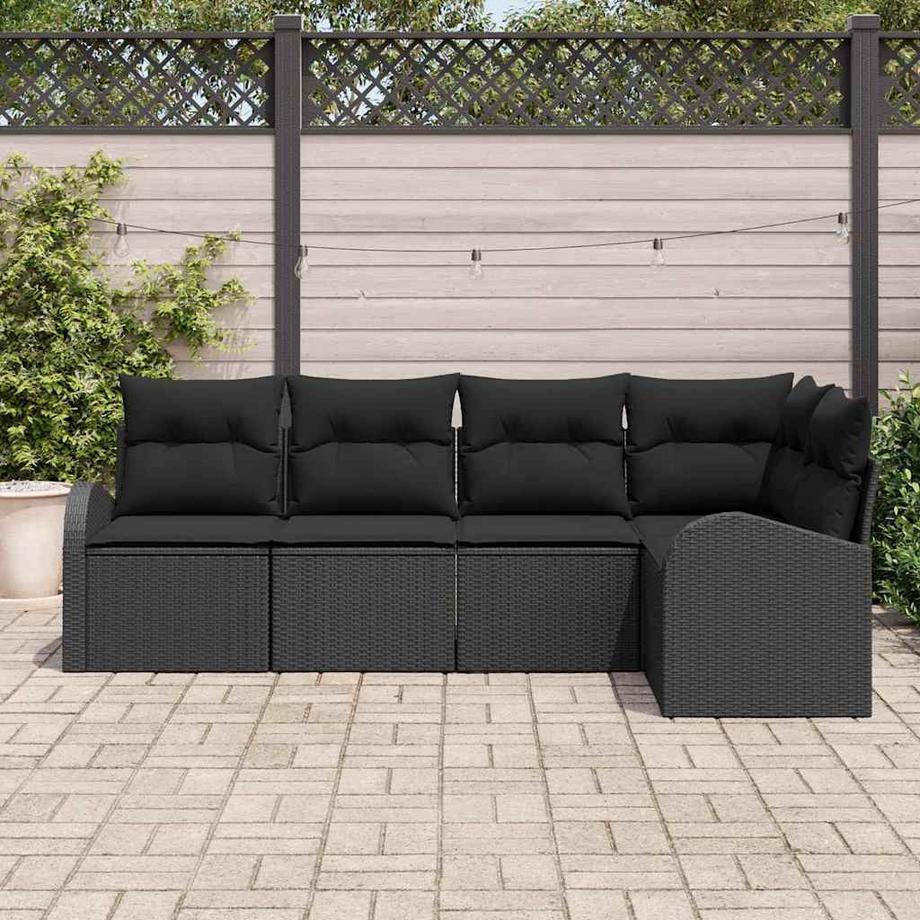 VidaXL Divano da giardino Polyrattan  