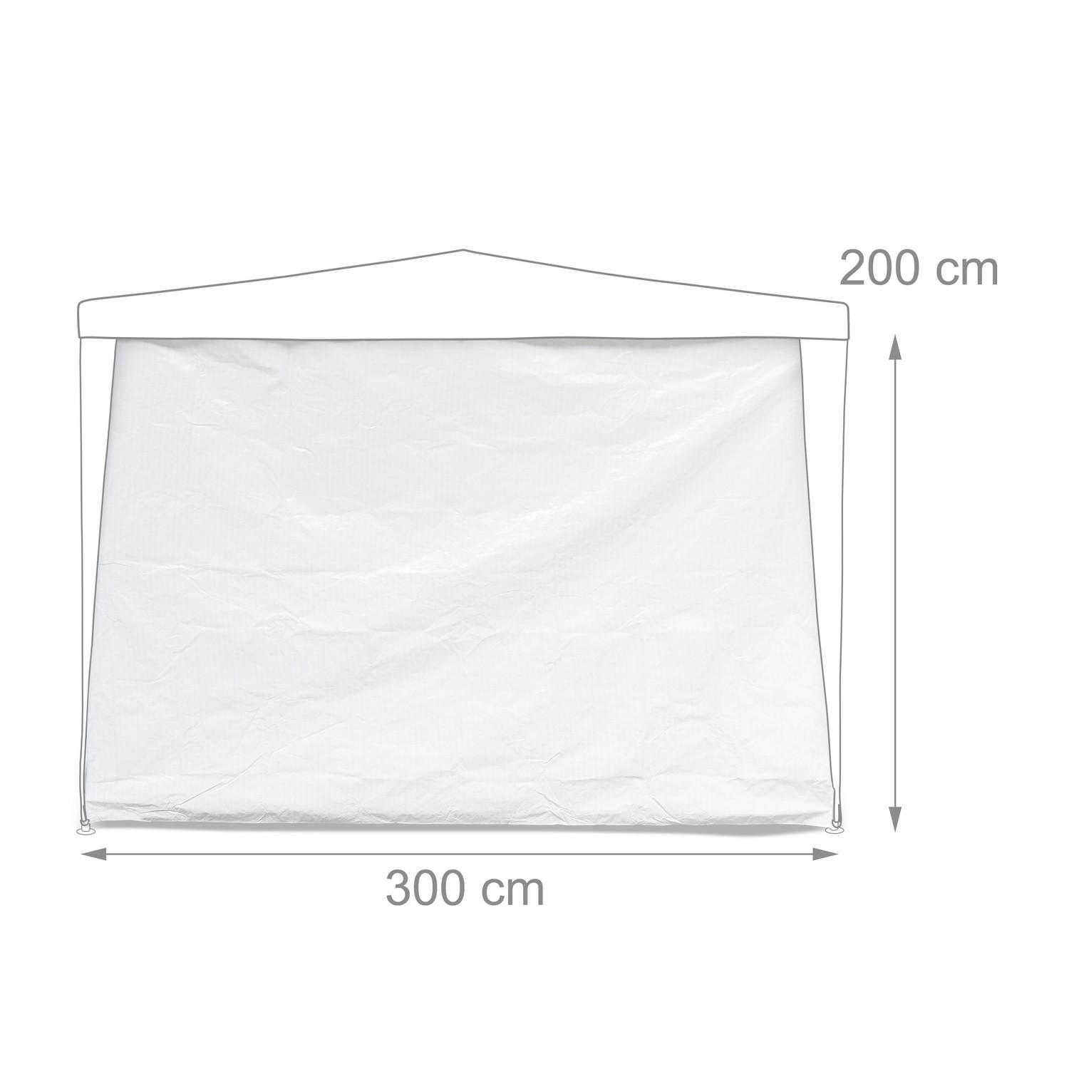 Northix Ensemble de 3 panneaux latéraux pour gazebo  