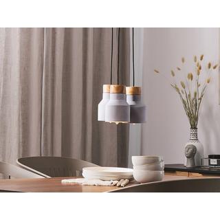 Beliani Lampe suspension en Béton Moderne BAHT  