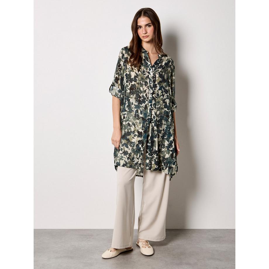 APRICOT  Tunika-Hemd mit Blumenmuster 