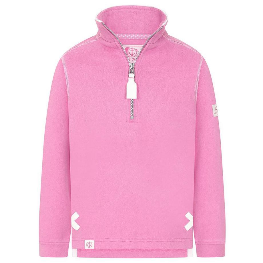 Sweatshirt  ,  mit kurzem Reißverschluss