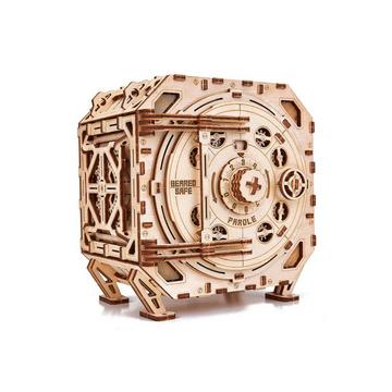 Mechanischer Safe - Geschenkbox - 3D Holzbausatz