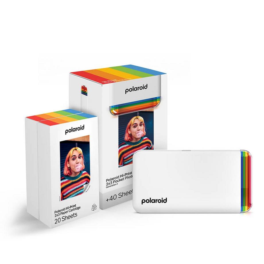 POLAROID Drucker HiPrint 2x3 Gen. 2 E-Box Weiß