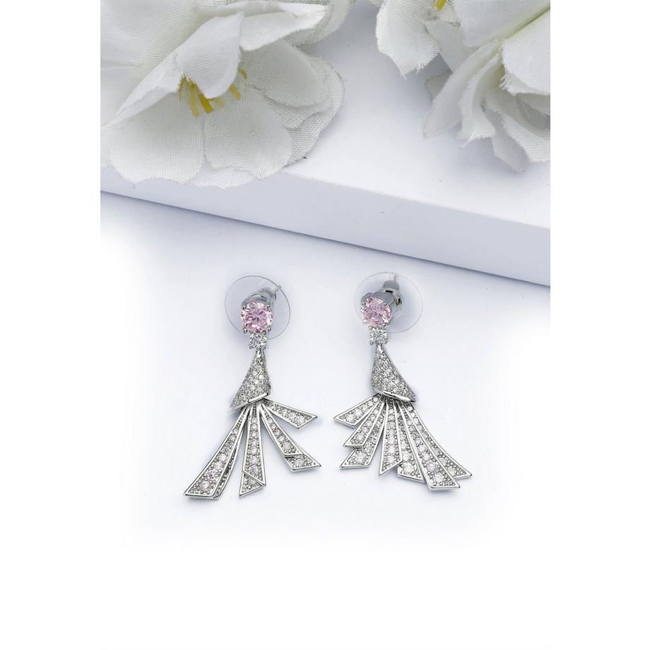 AVANT-GARDE PARIS  Federförmige Tropfenohrringe 