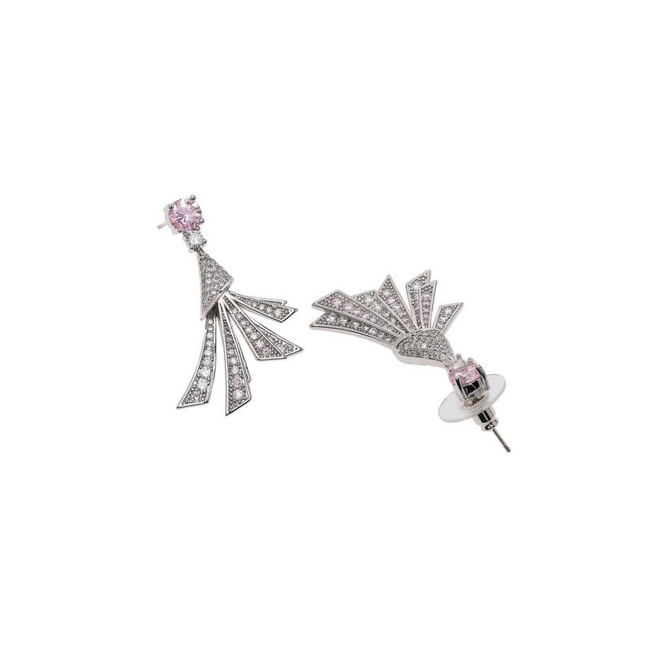 AVANT-GARDE PARIS  Federförmige Tropfenohrringe 