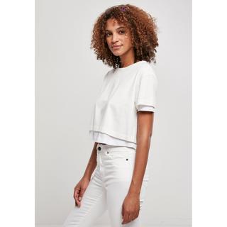 URBAN CLASSICS  T-shirt femme  doublé 