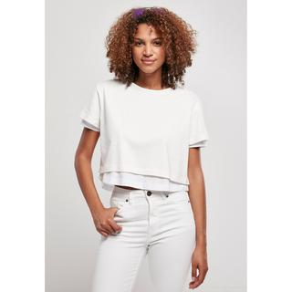 URBAN CLASSICS  T-shirt femme  doublé 