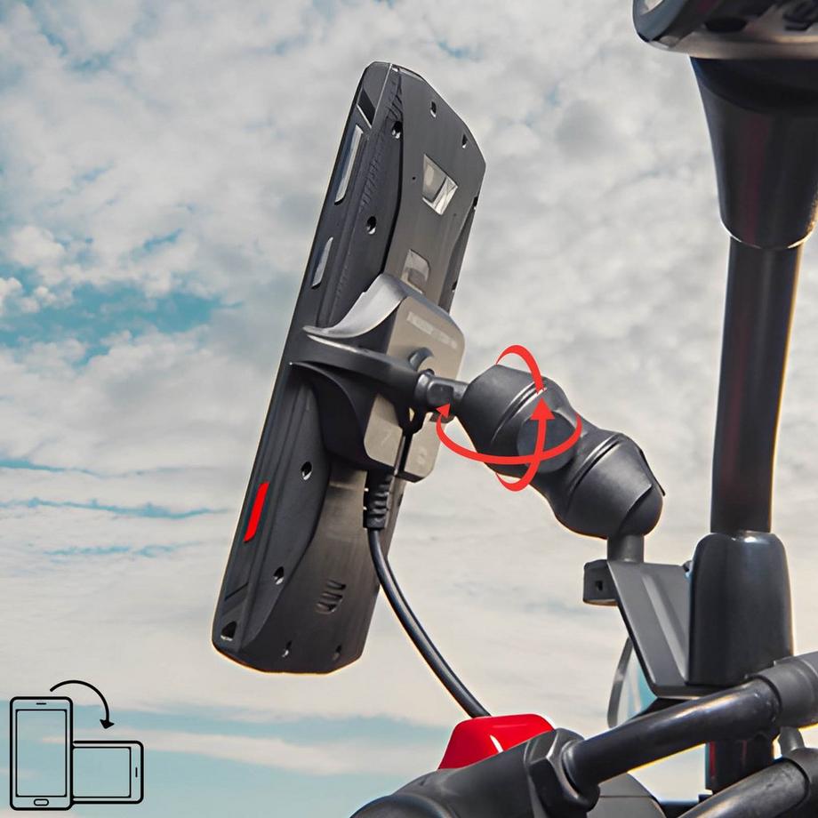 CROSSCALL  Support Moto X RIDE, Chargeur intégré 