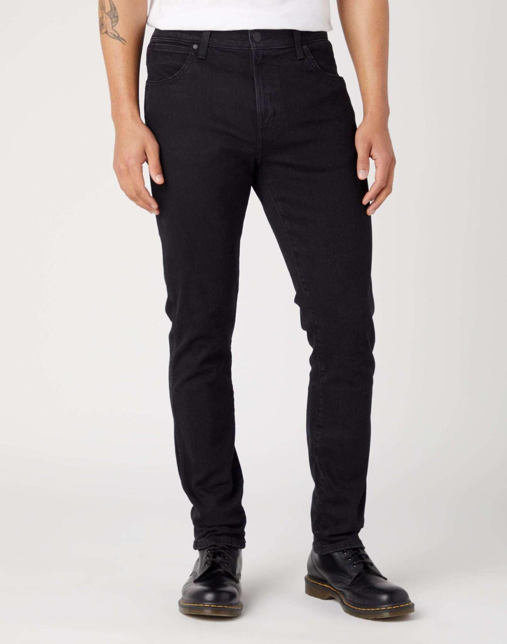 Image of Jeans Slim Fit Larston Unisex Schwarz L30/W30