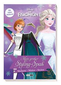 Panini  Disney Die Eiskönigin 2: Mein großer Styling-Spaß: Stickern, Malen, Stylen 