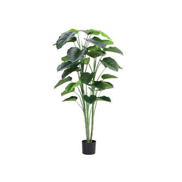 Arbre artificiel de taro avec pot - H.160 - Vert - BAJA