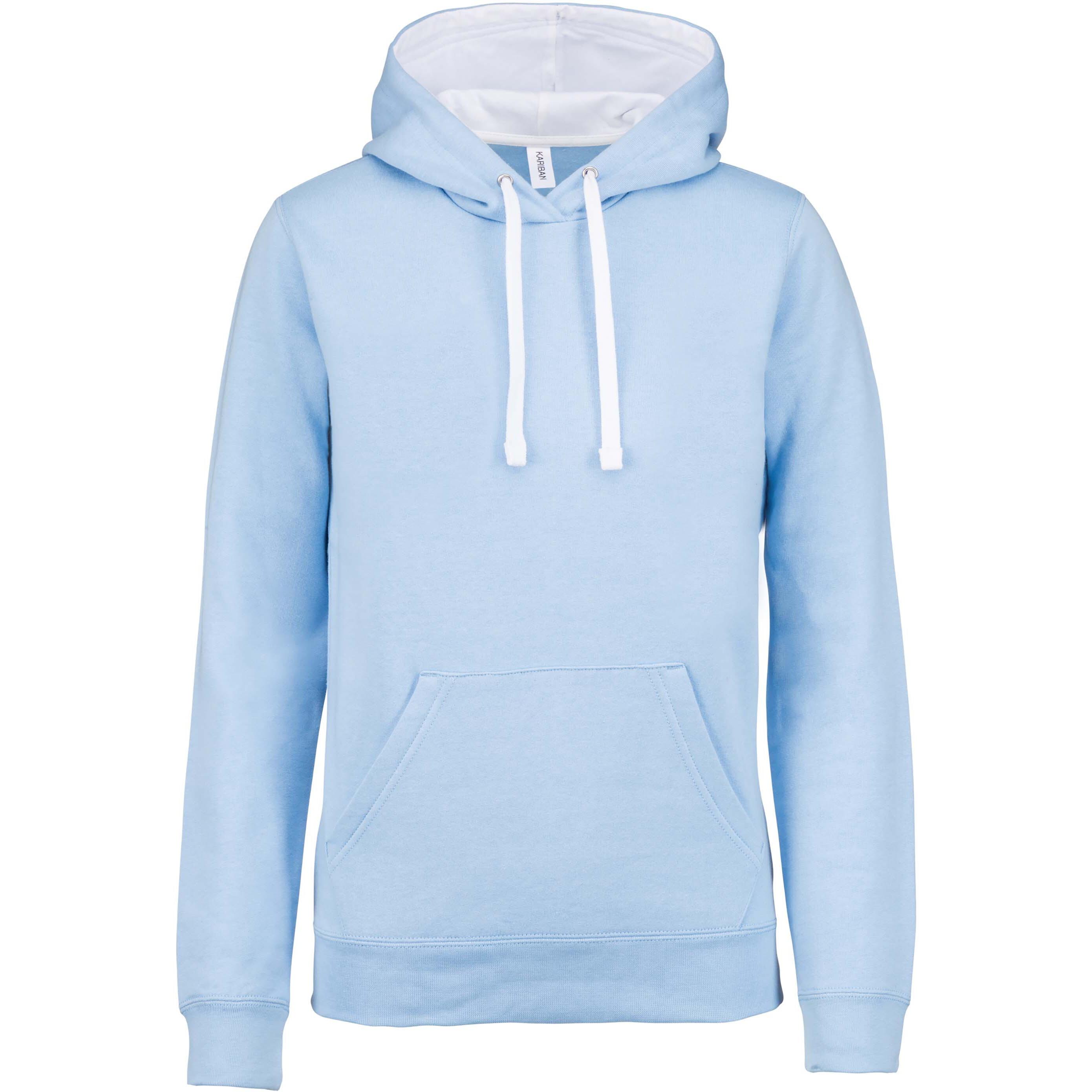 Kariban  hoodie contrastée 