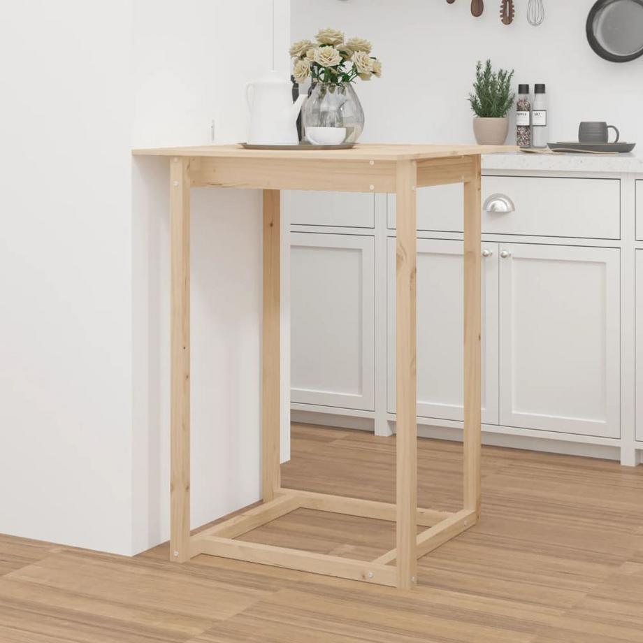 VidaXL tavolo da bar Legno di pino  