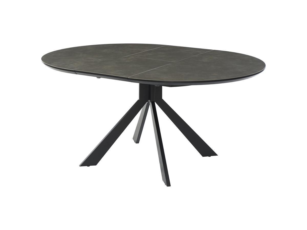 Image of Esstisch ausziehbar Keramik Metall CLARA Esstisch ausziehbar Keramik Metall CLARA