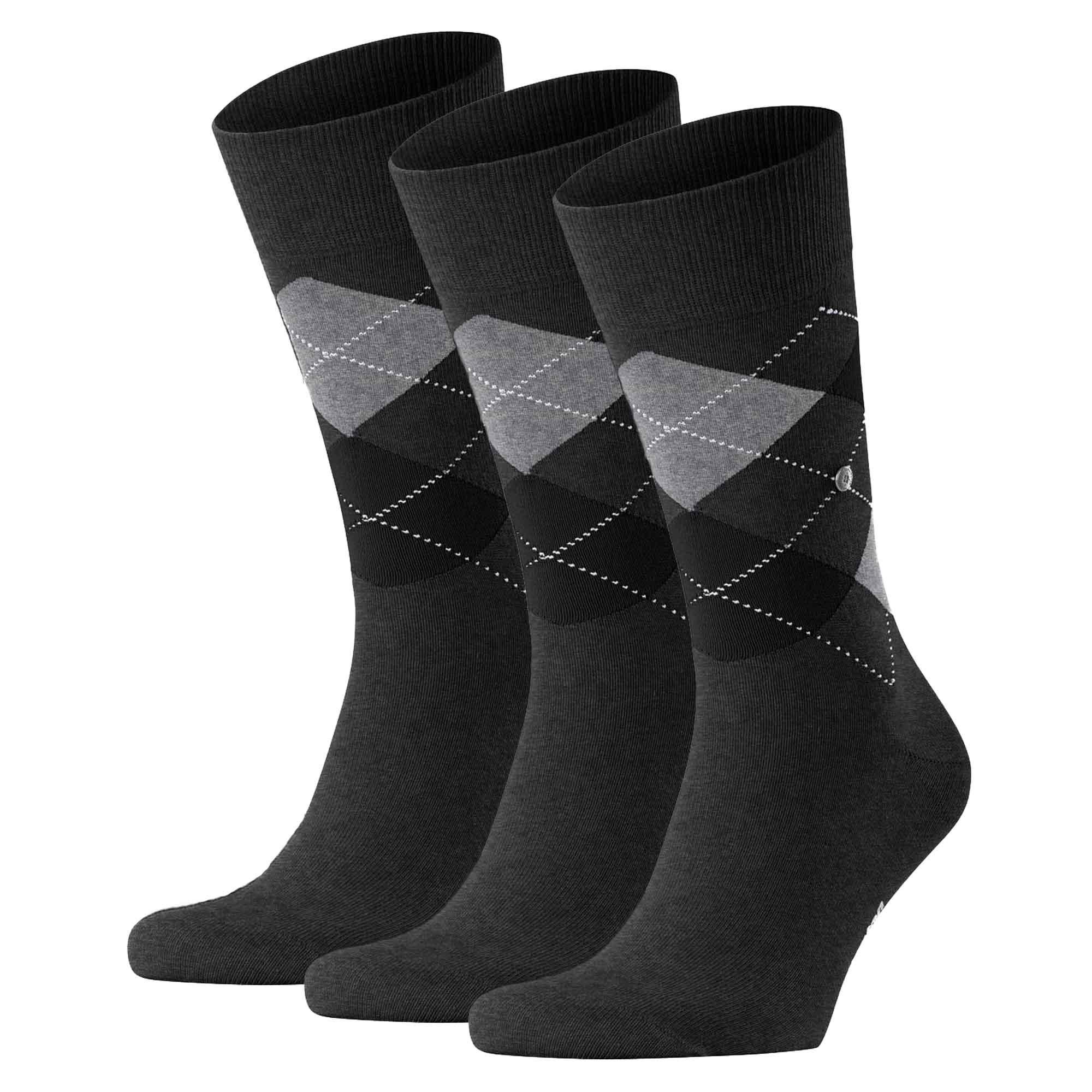 Burlington  Socken  3er Pack-King 