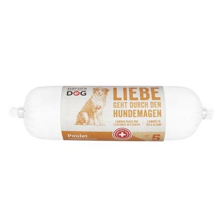 NaturaDog  saucisson poulet avec légumes - Multipack 