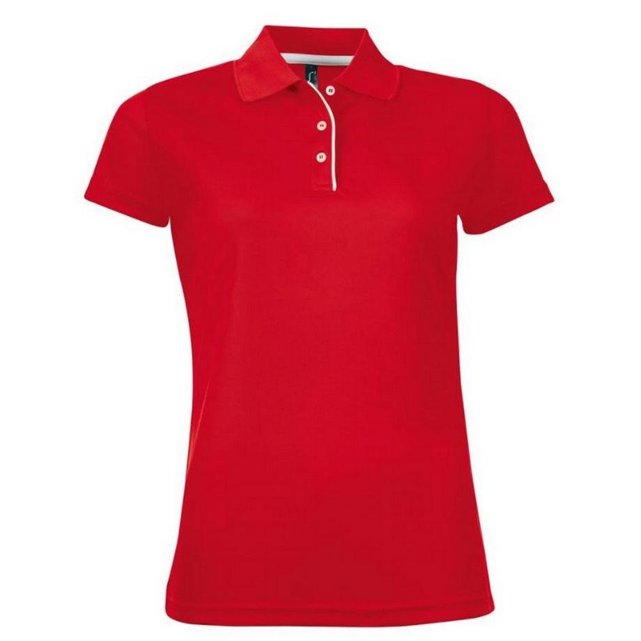 SOLS Performer Pique Kurzarm Poloshirt  