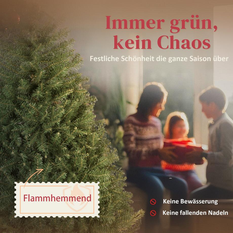 HOMCOM Weihnachtsbaum  