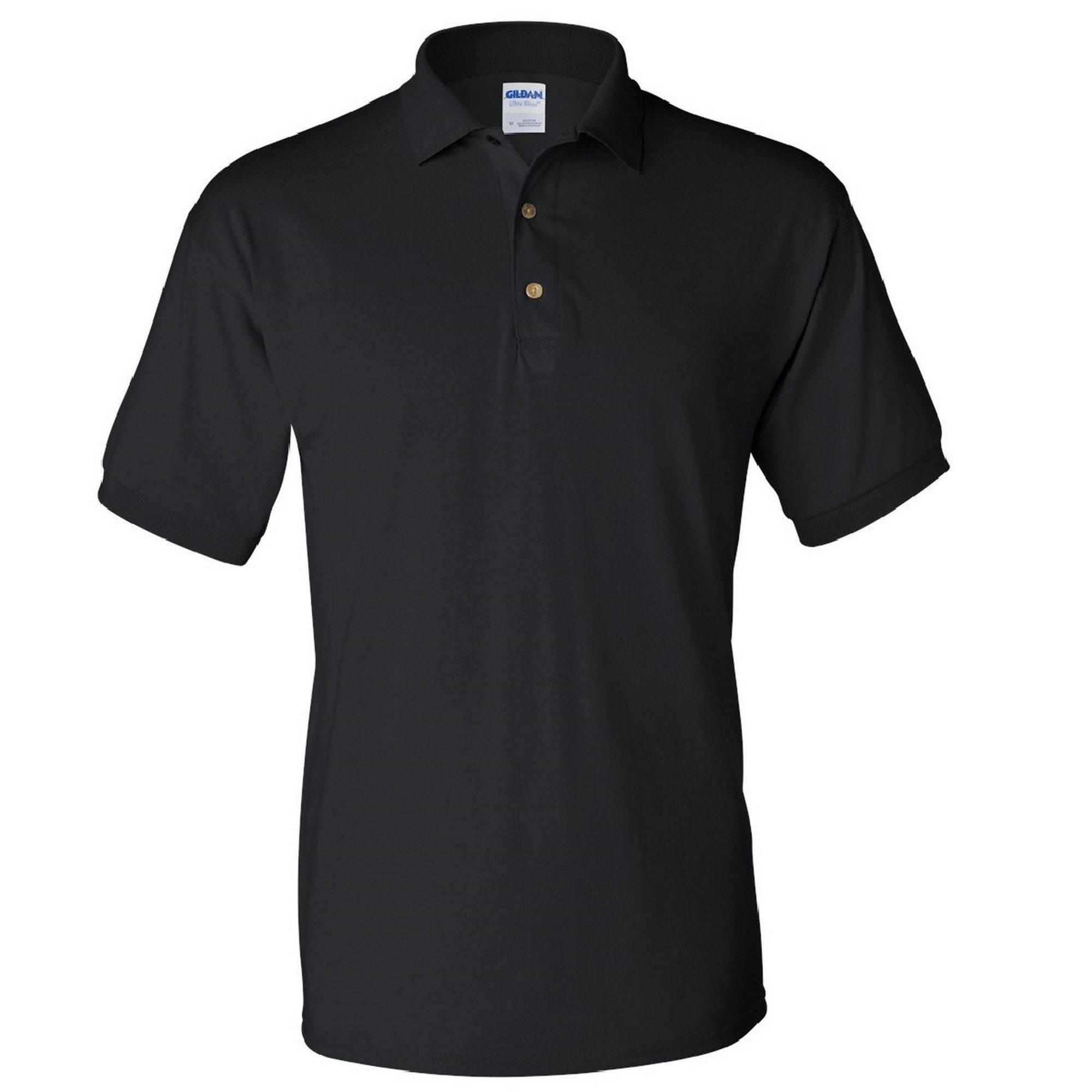 Image of Dryblend Poloshirt, Kurzarm Herren Schwarz 3XL