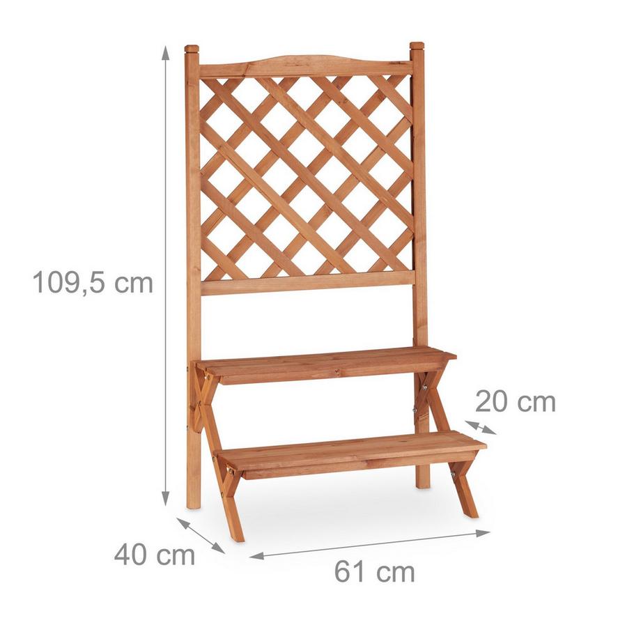 B2X Scala fiorita con traliccio  