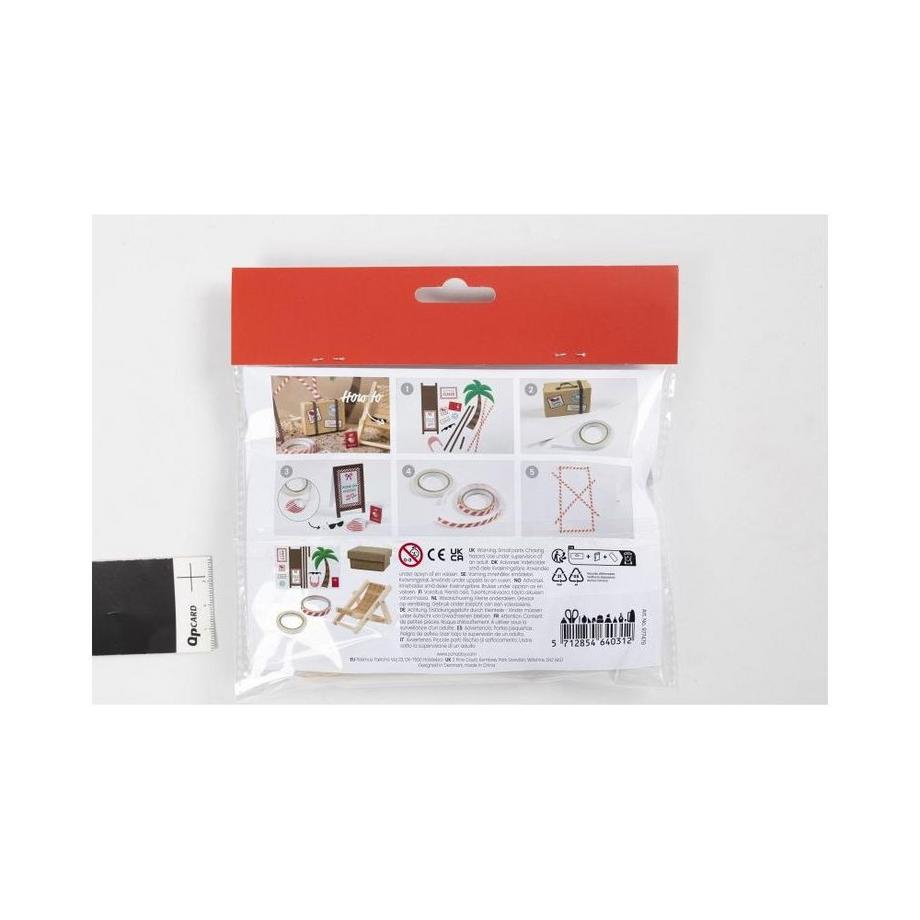 Creativ Company  Mini-Utensiles Porte de fée / Porte de lutin Scène de vacances 