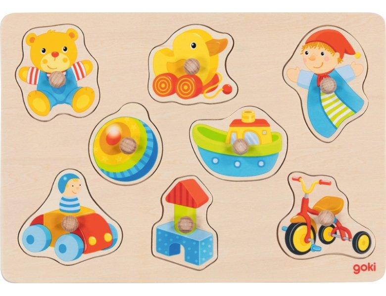 Image of Puzzle Steckpuzzle Mein Erstes Spielzeug (8Teile)