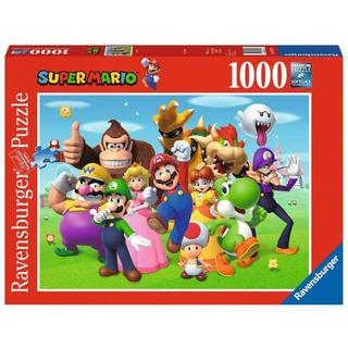 Super Mario  Super Mario, Puzzle - Immagine di gruppo - 1000 pezzi 