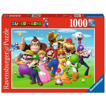 Super Mario, Puzzle - Immagine di gruppo - 1000 pezzi