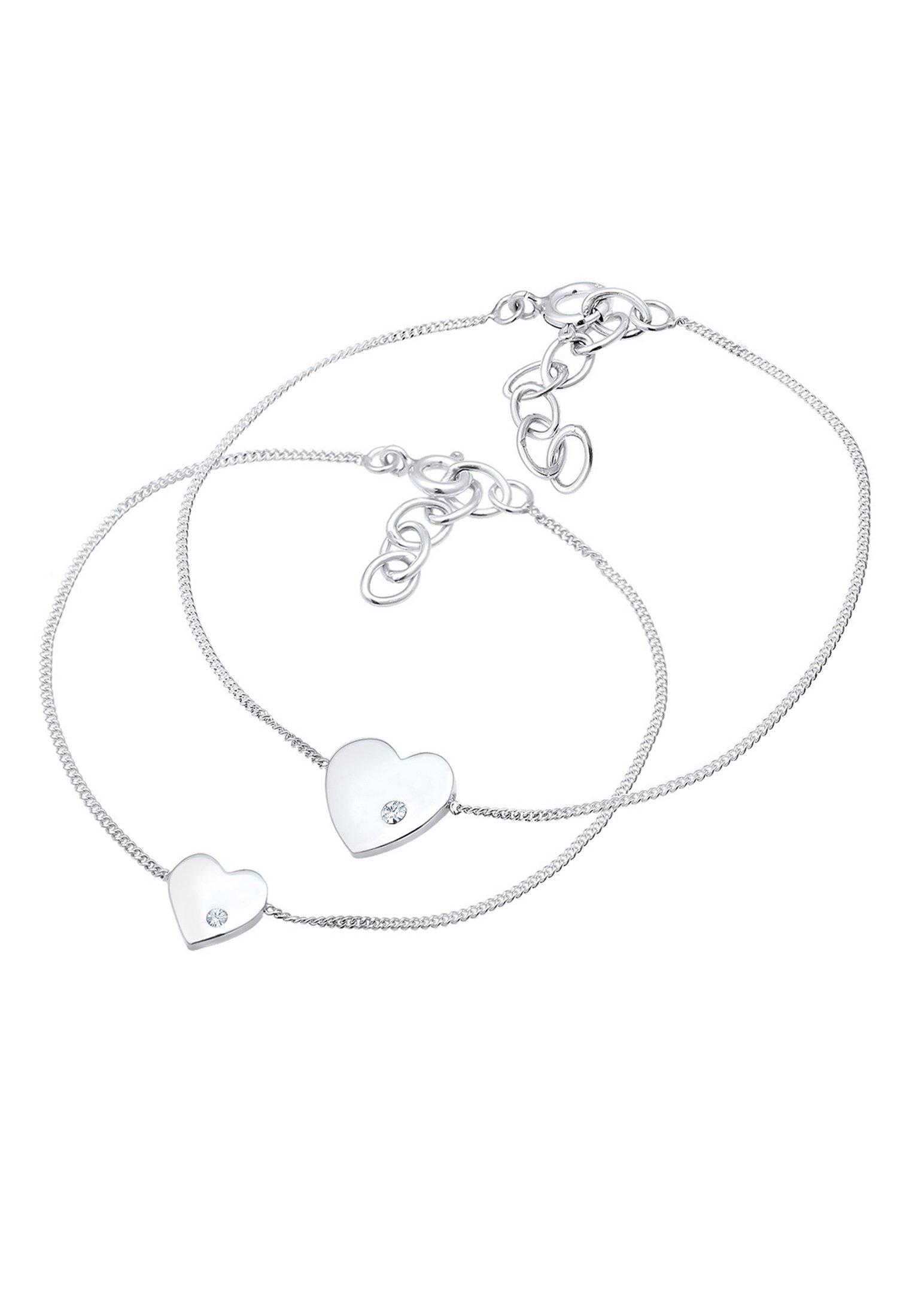 Elli  Armband Herz Mutter Kind Kristalle 