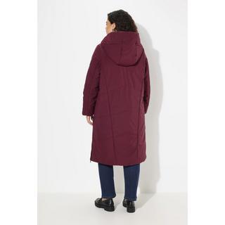 Ulla Popken  HYPRAR Puffer-Mantel, 2-Wege-Zipper, Stehkragen, recycelt 