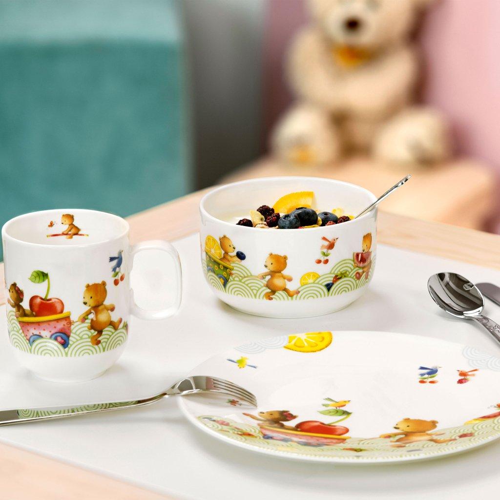Villeroy & Boch Assiette plate pour enfants Hungry as a Bear  