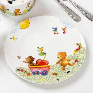 Villeroy & Boch Assiette plate pour enfants Hungry as a Bear  