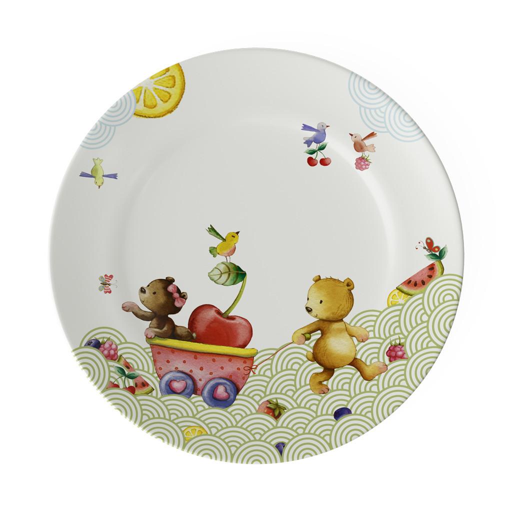 Villeroy&Boch Assiette plate pour enfants Hungry as a Bear  