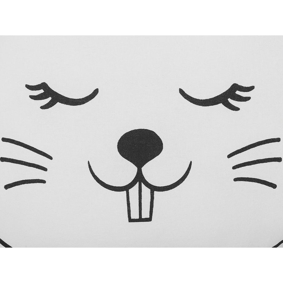 Beliani Dekokissen 2er Set aus Baumwolle Modern KANPUR  