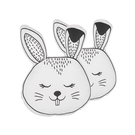 Beliani Set di 2 cuscini en Cotone Moderno KANPUR  