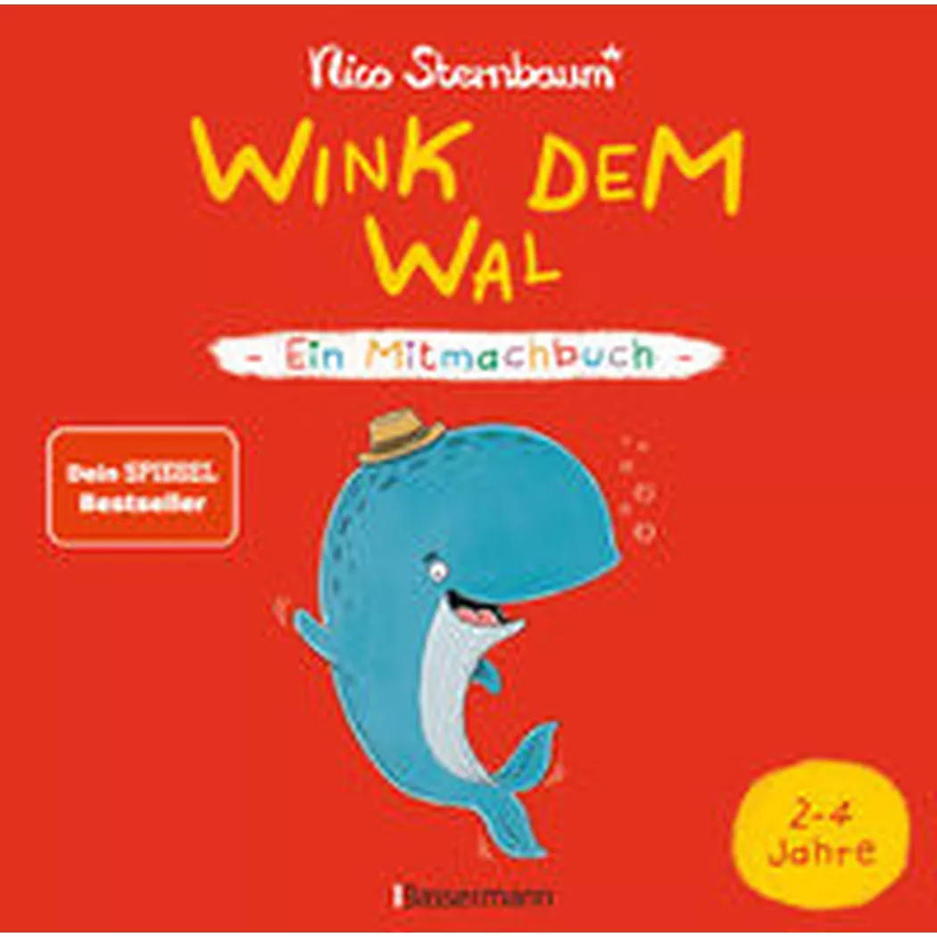 Bassermann - Wink dem Wal Ein Mitmachbuch zum Schütteln, Schaukeln, Pusten, Klopfen und sehen, was dann passiert, Sternbaum, Nico