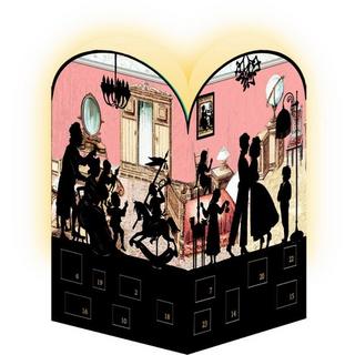 Coppenrath COPPENRATH Adventskalender 16.5x11.5cm 92998 Nostalgische Scherenschnitte  