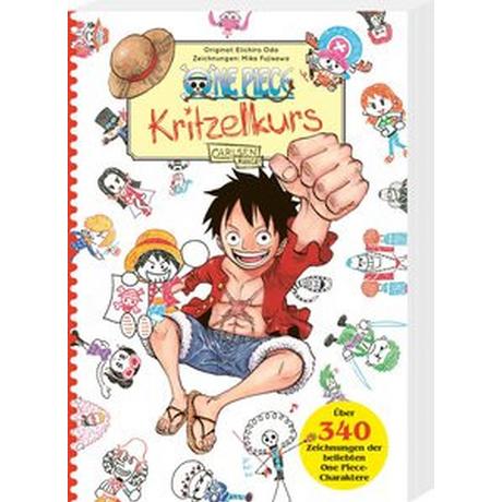 One Piece Kritzelkurs Oda, Eiichiro; Fujisawa, Mika; Bockel, Antje (Übersetzung) Gebundene Ausgabe 
