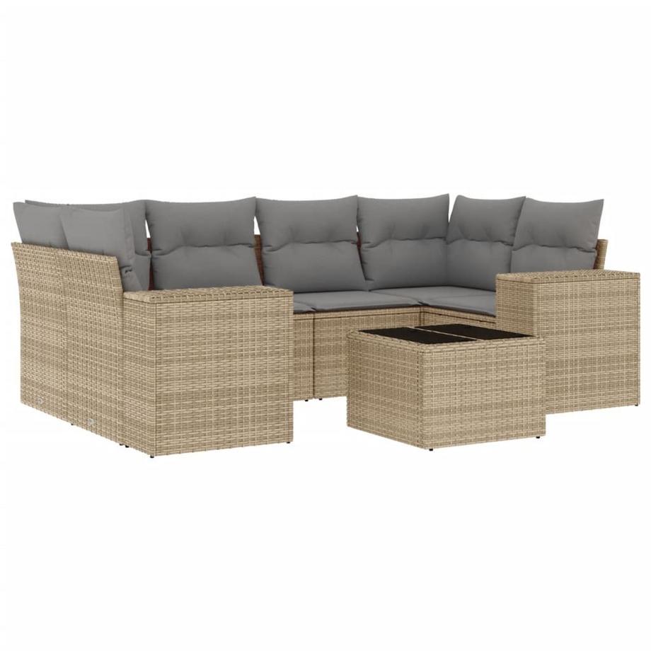 VidaXL Garten sofagarnitur poly-rattan  