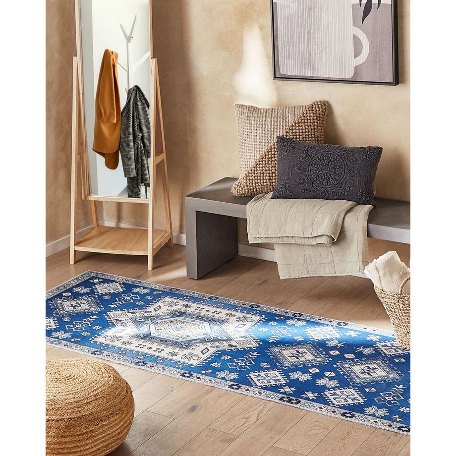 Beliani Teppich aus Polyester Klassisch PARVAKADLI  