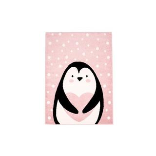 Paco Home Tapis pour enfants pingouin  