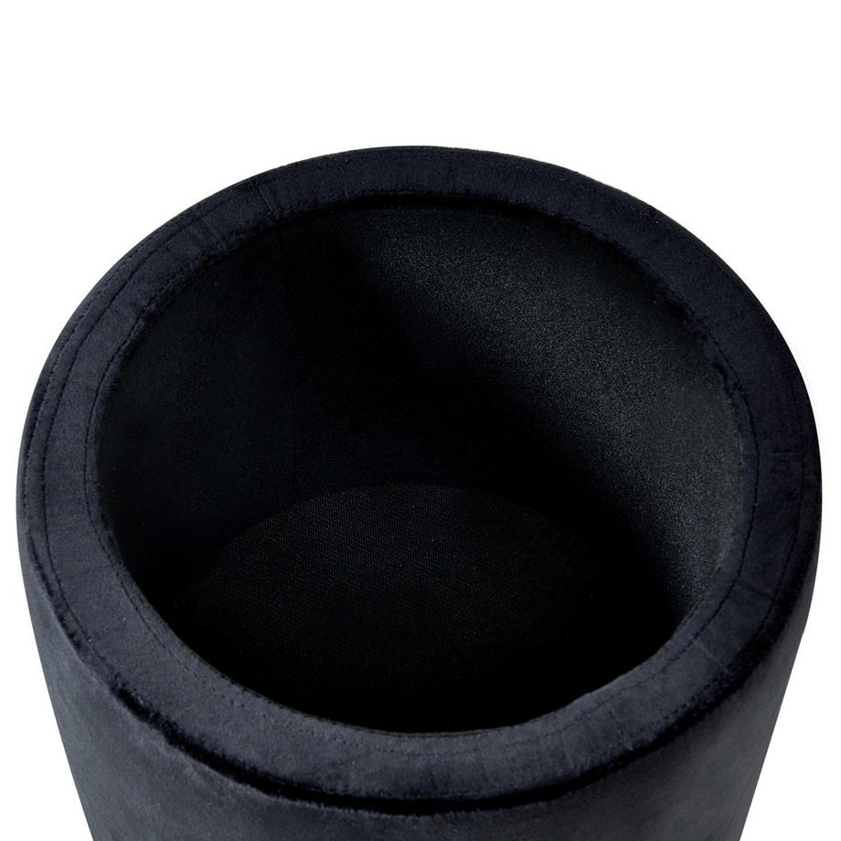 Beliani Pouf mit Stauraum aus Samtstoff  WENONA  