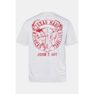 JP1880  T-shirt con mezze maniche e stampa davanti e dietro, fino alla tg. 8XL 