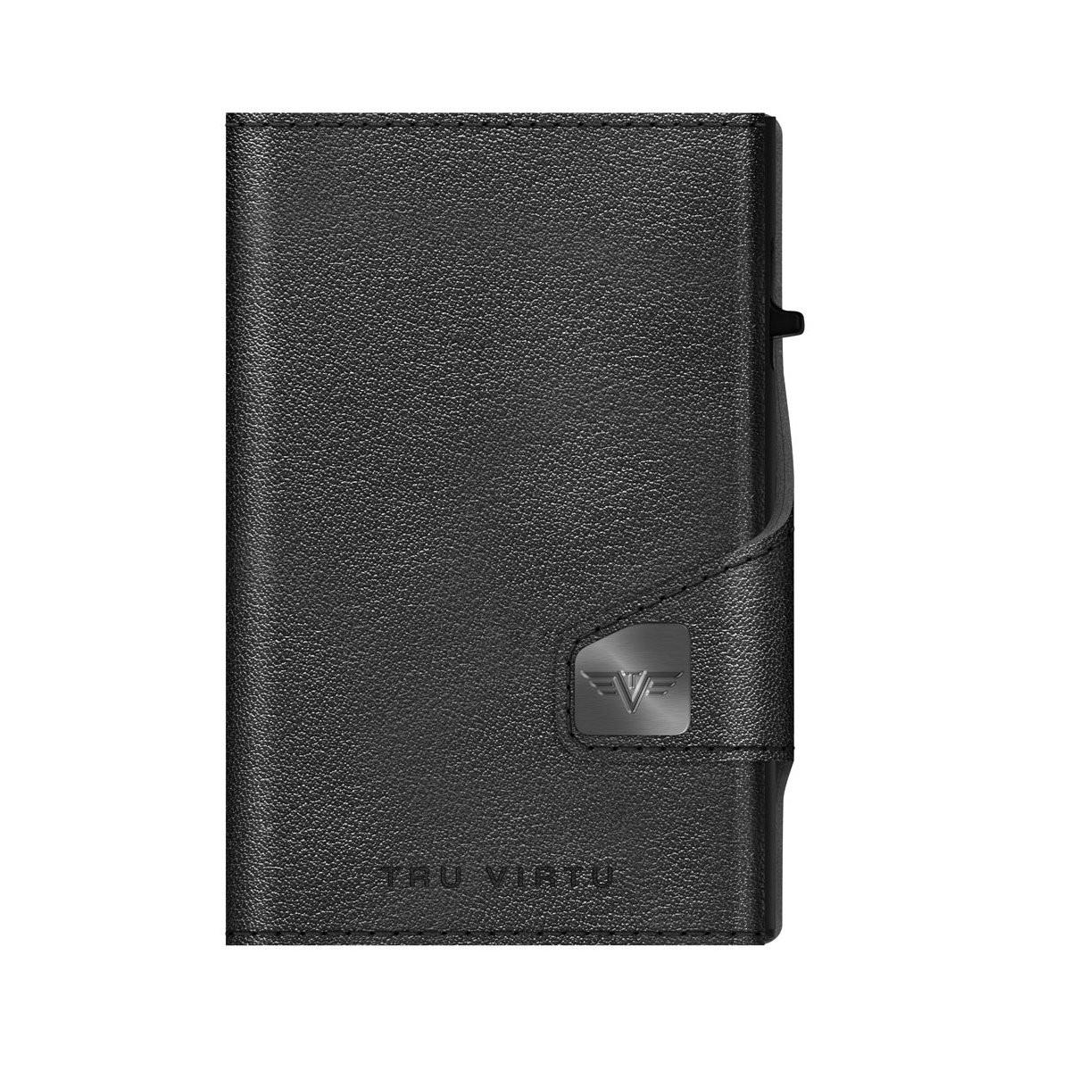 Tru Virtu  Portefeuille Click & Slide Classic Nappa Noir/Noir 