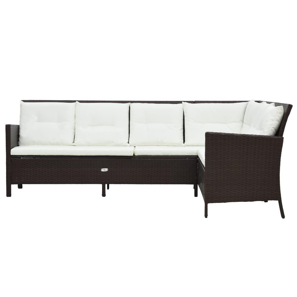 VidaXL Garten lounge set poly-rattan  