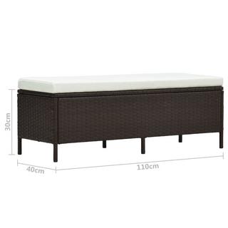 VidaXL Garten lounge set poly-rattan  